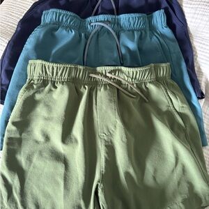Set of Three Vineyard Vines boys performace shorts